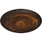 Ekena Millwork Leandros Ceiling Medallion (Fits Canopies up to 6 3/8"), Hand-Painted Rust, 19 7/8"OD x 1 1/4"P CM22LNRUS - alternate 2